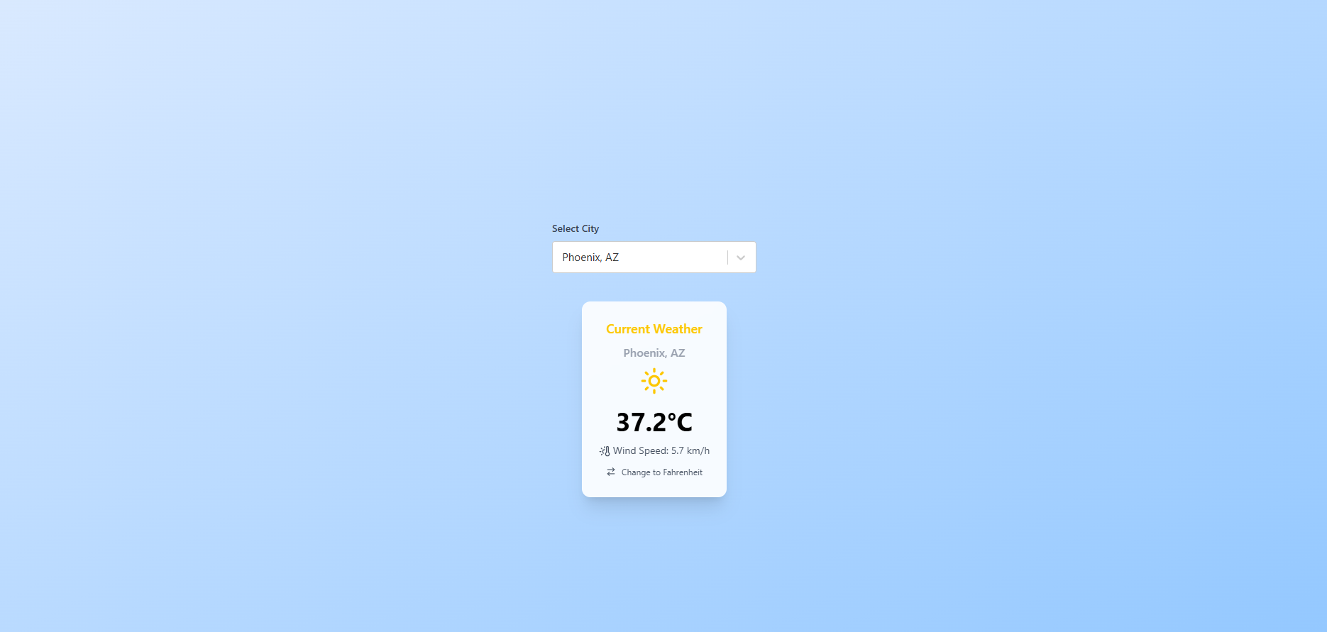 WeatherNow